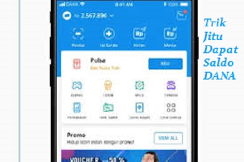 Trik jitu dapatkan tambahan saldo DANA
