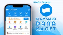 Ilustrasi bonus tambahan saldo DANA