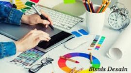 Ilustrasi Bisnis desain grafis online