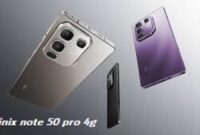 Tampilan infinix note 50 pro 4g
