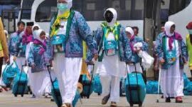 Ilustrasi jemaah haji yang telah melunasi biaya perjalanan haji 20026 tahap 1