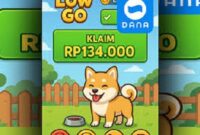 Mainkan Aplikasi penghasil uang Low Go