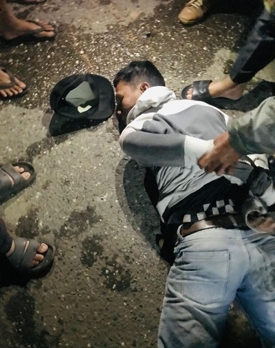 Maling motor berhasil diamankan warga