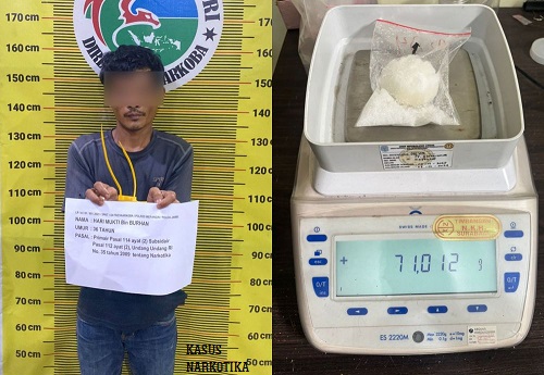 Polres Merangin amankan terduga pelaku pengedar Narkotika