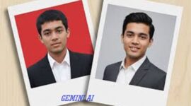 Prompt ubah foto selfie menjadi foto formal dengan gemini ai