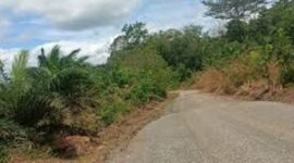 Salah satu proyek yang dikerjakan perusahaan asal kerinci di Bungo
