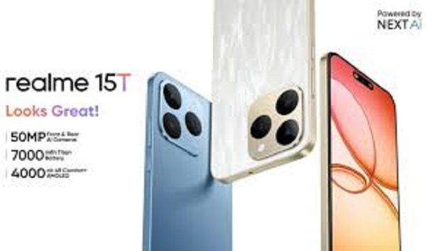 Foto : Smartphone Realme 15T
