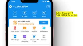 Cara Manfaatkan Smartphone, Saldo DANA Auto Bertambah.