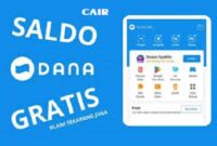 Dapat Saldo Dana Gratis secara cuma-cuma