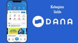 Aplikasi tambah Saldo DANA