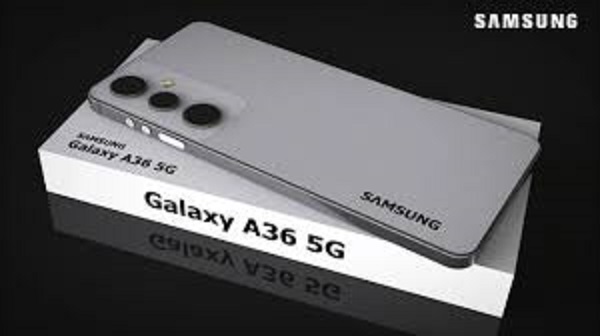 Tampilan smartphone samsung galaxy a36 5g