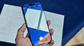 Ilustrasi scan dokumen dengan whatsapp