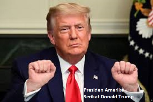 foto ; Presiden Amerika Serikat Donald Trump