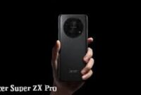 Acer Super ZX Pro ponsel pintar (smartphone) Android kelas menengah yang dirilis di India pada April 2025