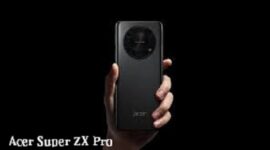 Acer Super ZX Pro ponsel pintar (smartphone) Android kelas menengah yang dirilis di India pada April 2025