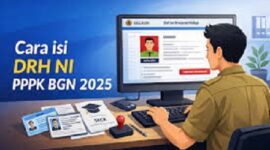 Ilustrasi Panduan Pengisian DRH NIPPK BGN 