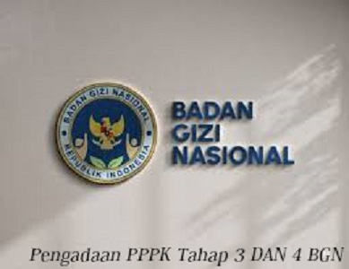 BGN dalam waktu dekat akan membuka kembali peneriman PPPK tahap III dan IV