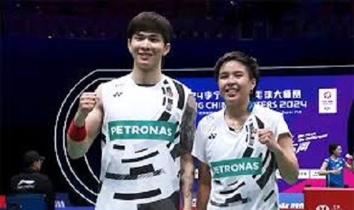 Pasangan ganda campuran Indonesia, Chen Tang Jie/Toh Ee Wei, keluar sebagai juara Indonesia Masters 2026.