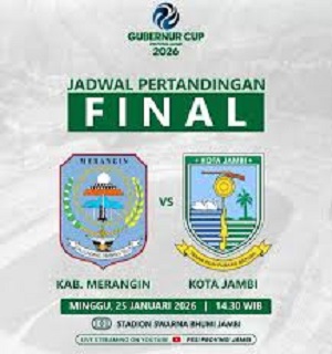 Pemprov Jambi pastikan laga final Gubernur Cup 2026 gratis