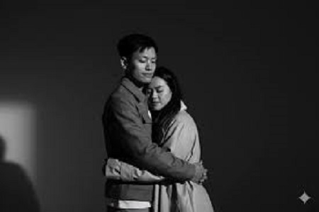 Contoh hasil fotografi monokrom pribadi dengan Gemini Ai