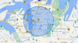 Ilustrasi penggunaan google map
