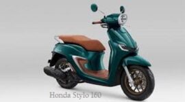 Tampilan antik dan klasik Honda Stylo 160