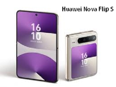 Tampilan Anggun Huawei Nova Flip S
