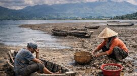 Ilustrasi uji Coba PLTA Kerinci berdampak pada terpuruknya ekonomi masyarakat Kerinci di sekitar Danau Kerinci