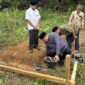 Wakil Bupati Bungo Tri Wahyu Hidayat melakukan peletakan batu pertama pembangunan Satuan Pelayanan Pemenuhan Gizi (SPPG)