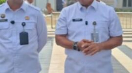 Kepala Kanwil Ditjenpas Jambi, Dr. T.R. Irwan Rahmat Gumilar serahkan 32 Napi beresiko tinggi ke Nusakambangan.