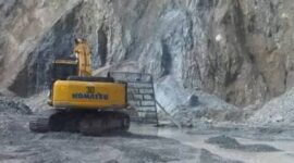 Tampak salah satu Lokasi Galian C