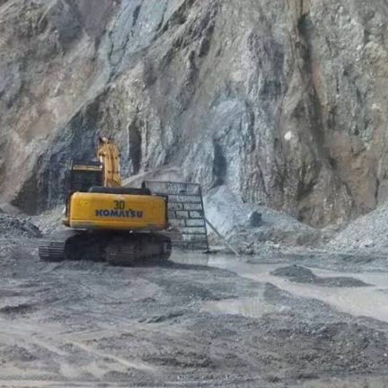 Tampak salah satu Lokasi Galian C