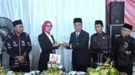 Sekda Sungai Penuh, Alpian saat hadiri HUT Bank Jambi