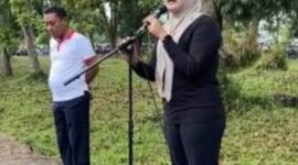 Foto : Bupati Tanjabtim, Hj. Dillah Hikmah Sari