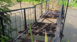 Kondisi jembatan di Bungo Butuh perhatian Pemkab Bungo