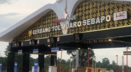 Foto : Gerbang Tol Muaro Sebapo
