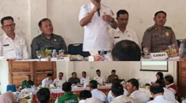 Wakil Bupati Kerinci, H Murison saat memimpin Musrenbang di Kecamatan Danau Kerinci