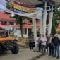 Wali Kota Sungai Penuh Alfin, SH saat melepas keberangkatan peserta Off Road Expedition Raja 2026