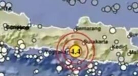 Gempa M 4,5 guncang Bantul dan sekitarnya.