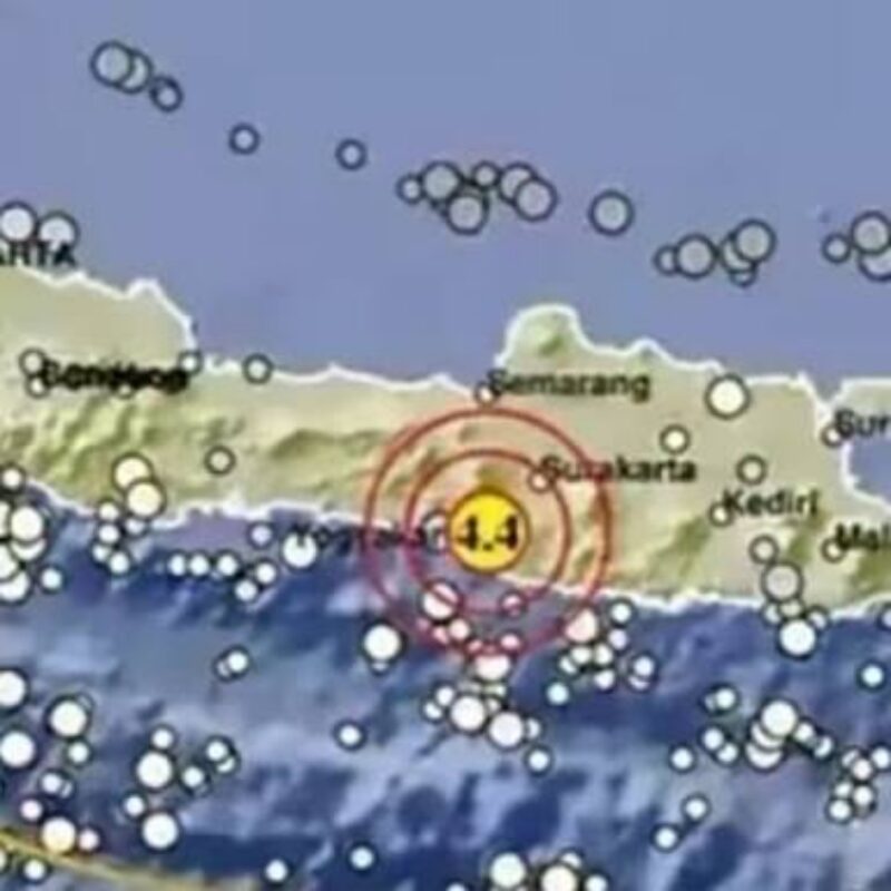 Gempa M 4,5 guncang Bantul dan sekitarnya.