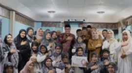 Walikota Sungai Penuh, Alfin saat berkunjung ke Mushalla Al-Hidayah diskusi dengan masyarakat.