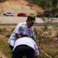 Bupati Kerinci, Monadi pimpin gerakan tanam Pohon Serentak, dalam rangka HUT Provinsi Jambi ke 69