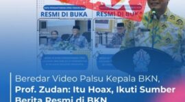 Pernyataan BKN soal adanya Informasi Pendaftaran CPNS di Medsos Hoax