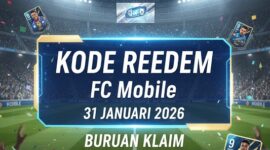 Update terbaru, kode redeem FC Mobile 31 Januari 2026