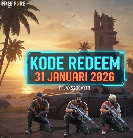 Kode Redeem FF 31 Januari 2026