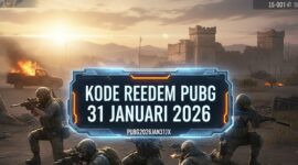 Kode redeem PUBG 31 Januari 2026