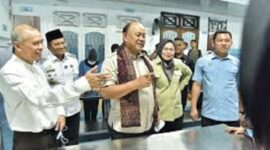 Kepala Badan Gizi Nasional RI Prof. Dr. Ir. Dadan Hindayana melakukan kunjungan kerja ke Jambi