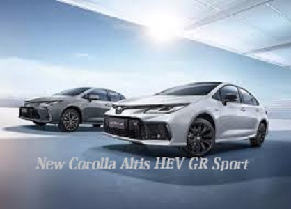 New Corolla Altis HEV GR Sport sedan hibrida premium yang menggabungkan efisiensi bahan bakar tinggi dengan DNA balap Gazoo Racing. 