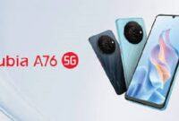 Tampilan Nubia A76 5G