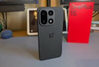 Tampilan OnePlus 15